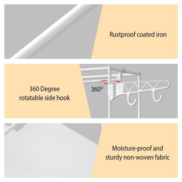 4-Layer Closet Organizer Shelf for a Neater Home