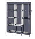 Gray Portable Closet Rack for Smart, Compact Organization