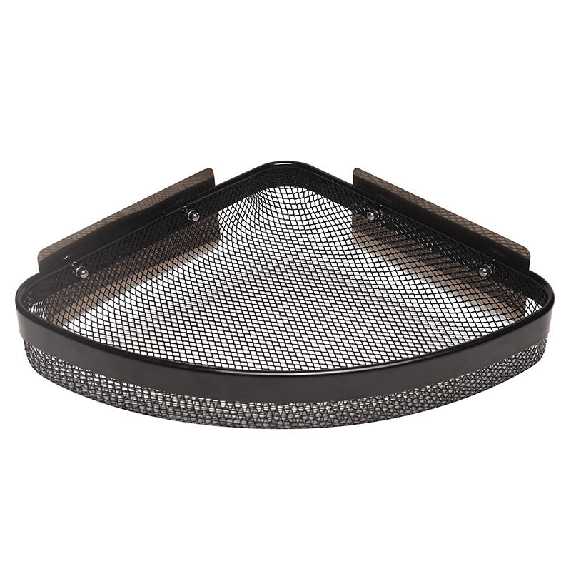 Punch-free Corner Stainless Steel Bathroom Shelf
