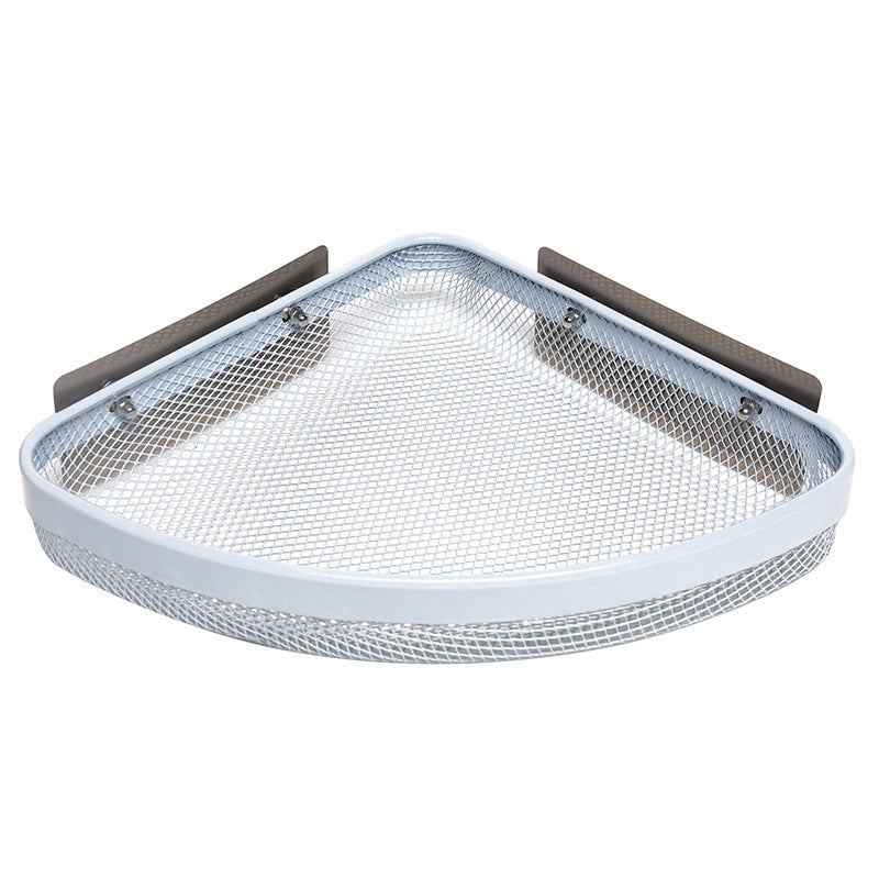 Rustproof Corner Shelf – Easy Install Stainless Steel Design