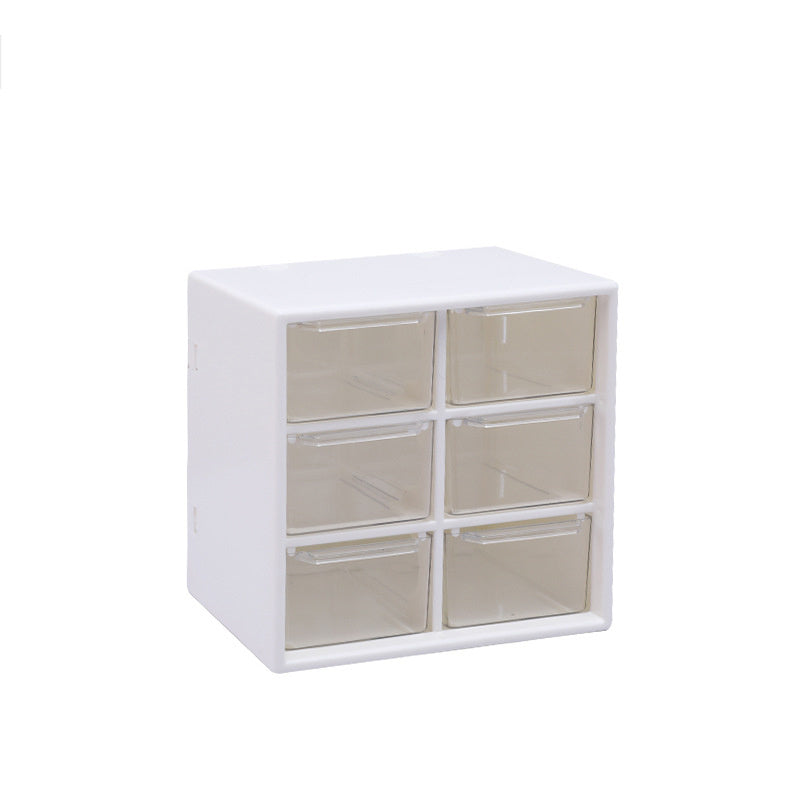 Clear Desk Organizer Box – Simple Storage for Office Items