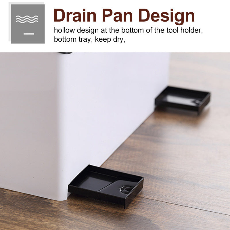 Multifunctional organize kitchen plastic shelf