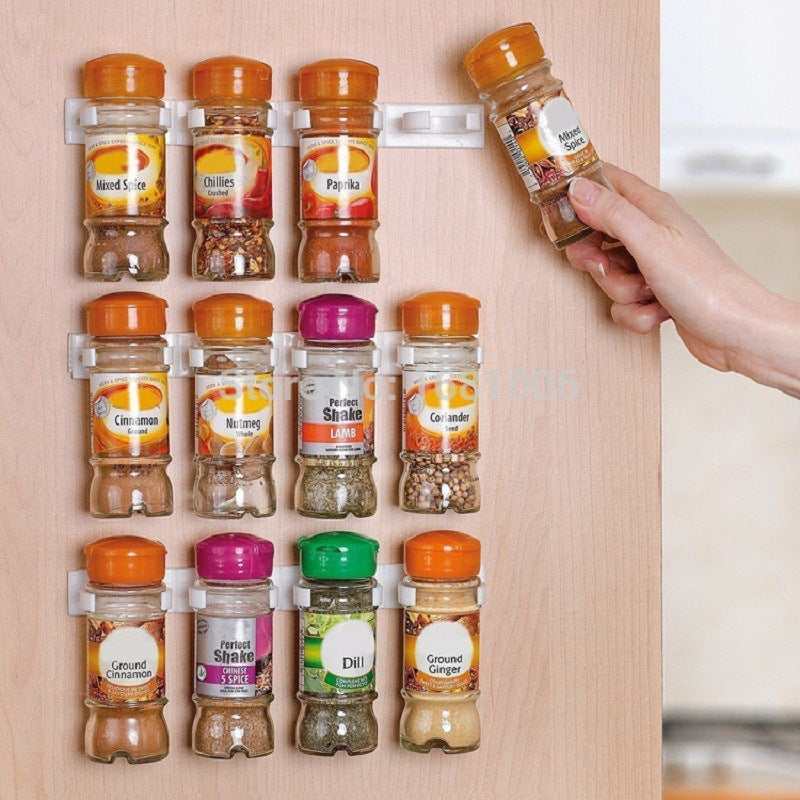 Wall Spice Organizer – Keep Seasoning Bottles Easy to Reach
