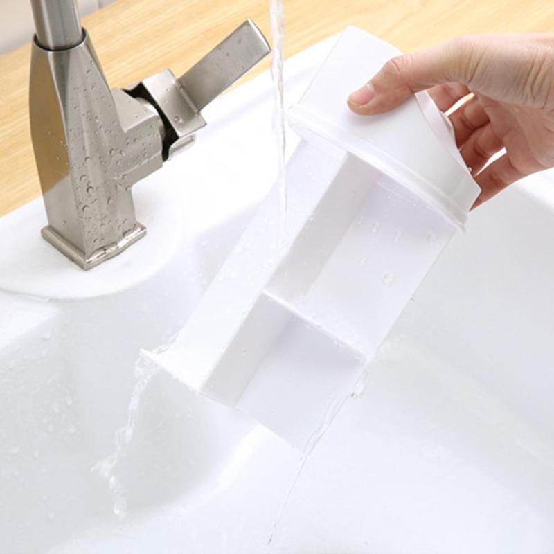 Kitchen Cutlery Organizer – Lidded Drainer for Tableware