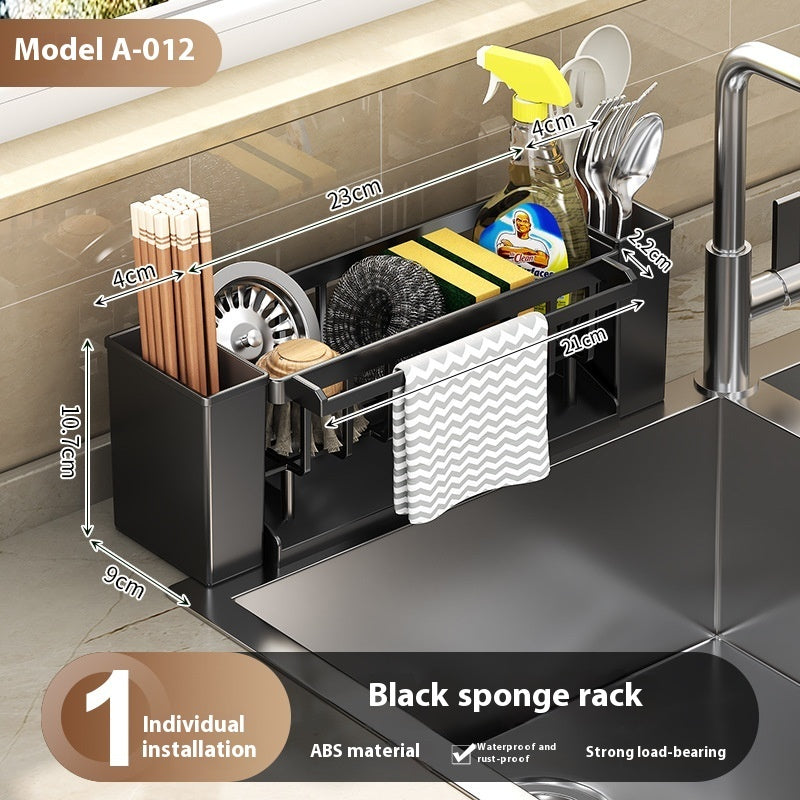 Multifunctional Sink Rack – Keep Sponges Dry and Organized