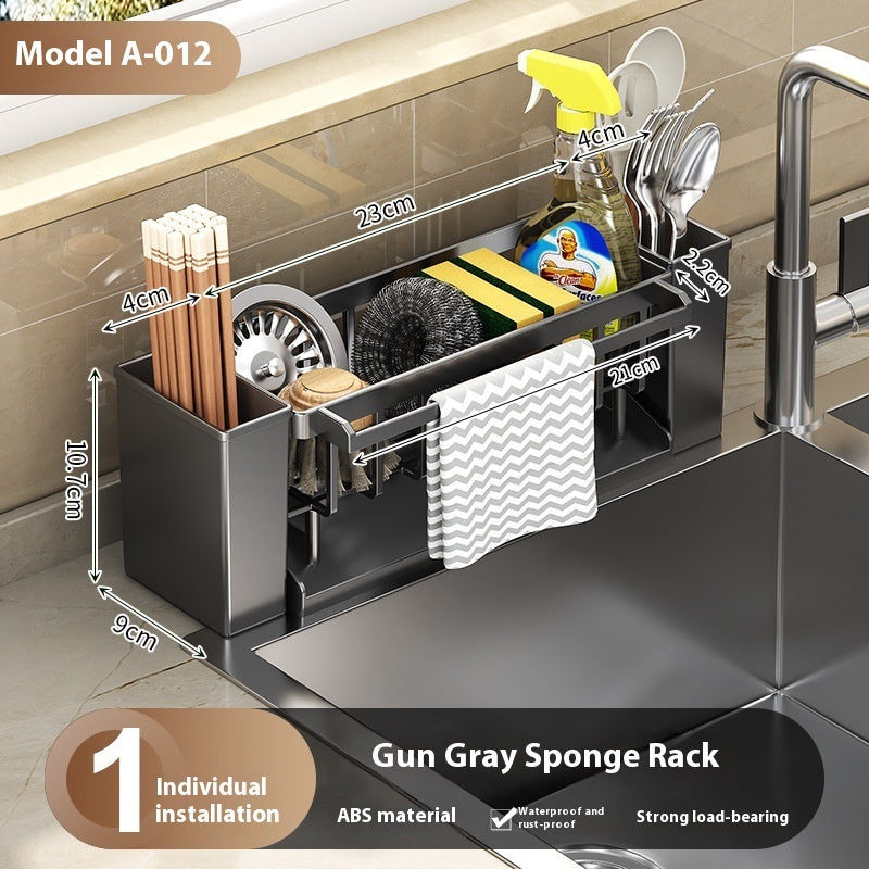 Multifunctional Sink Rack – Keep Sponges Dry and Organized