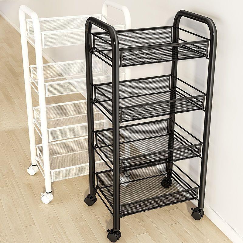 Rolling Kitchen Shelf – Multi-Tier Household Storage Rack