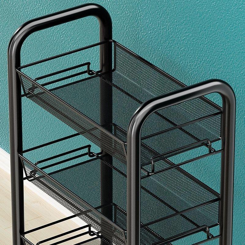 Rolling Kitchen Shelf – Multi-Tier Household Storage Rack