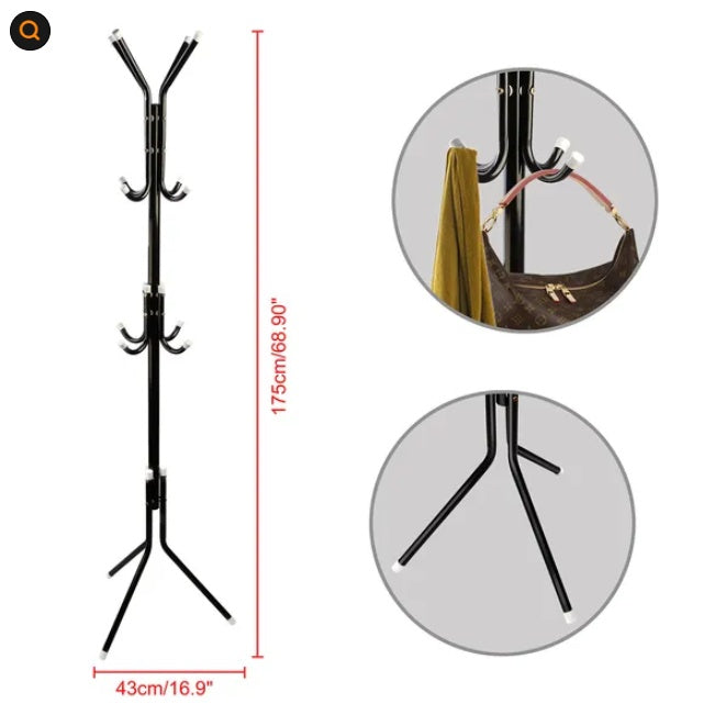 Coat Rack Organizer – Keep Jackets Neat and Accessible