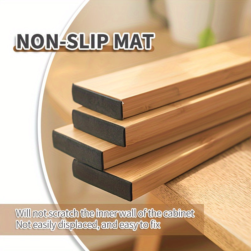 8pcs Bamboo Drawer Dividers