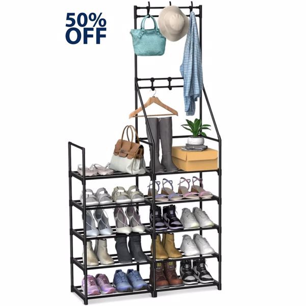 5-layer Shoe Rack, Shoe Storage Organizer