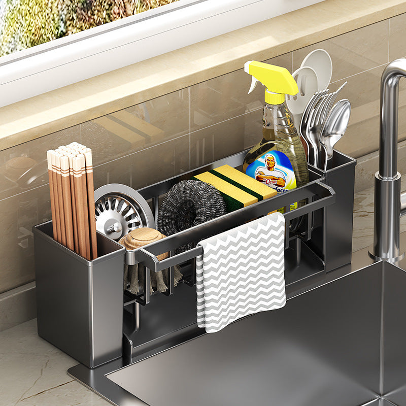 Multifunctional Sink Rack – Keep Sponges Dry and Organized